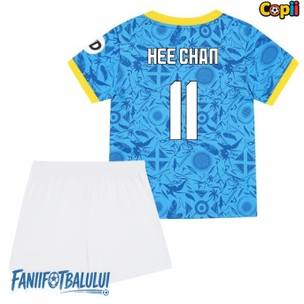 Wolves Hee-chan Hwang #11 Echipament de Fotbal Replică 2025-26 Copii Treilea (+ Șorturi)